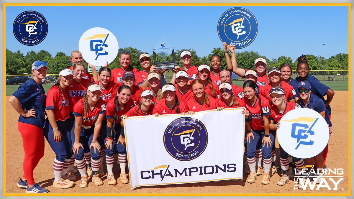 Congrats to <a href="/FMUSports/">FMU Sports</a> winning their third straight Conference Carolinas Softball Championship crown!

🔗: bit.ly/4jRPdEr

#LeadingTheWay