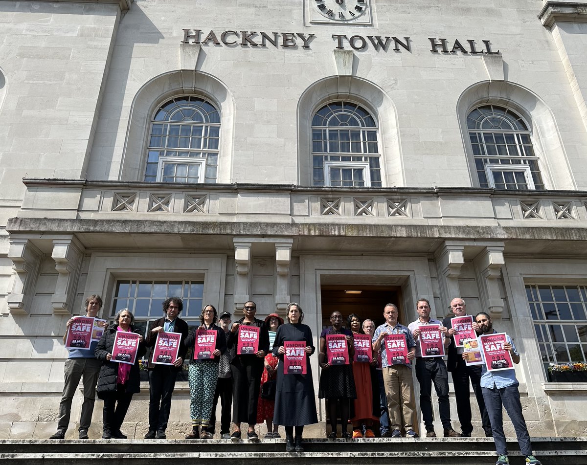 Mayor of Hackney (@mayorofhackney) on Twitter photo Today I joined colleagues and trade unionists to honour International Workers Memorial Day. Remembering those dedicated <a href="/hackneycouncil/">Hackney Council</a> staff who we have lost, and reaffirming our commitment to protect workers' rights.
#IWMD25 Today I joined colleagues and trade unionists to honour International Workers Memorial Day. Remembering those dedicated <a href="/hackneycouncil/">Hackney Council</a> staff who we have lost, and reaffirming our commitment to protect workers' rights.
#IWMD25
