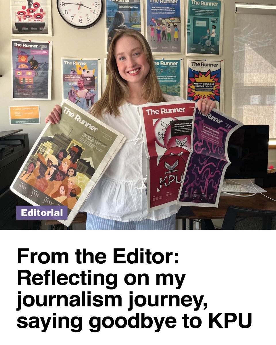 #EDITORIAL: From the Editor: Reflecting on my journalism journey, saying goodbye to KPU

 #JournalismJourney #KPU #GoodbyeKPU #JournalismLife #EditorLife #Storytelling
ow.ly/zLfL50VJ5Pn