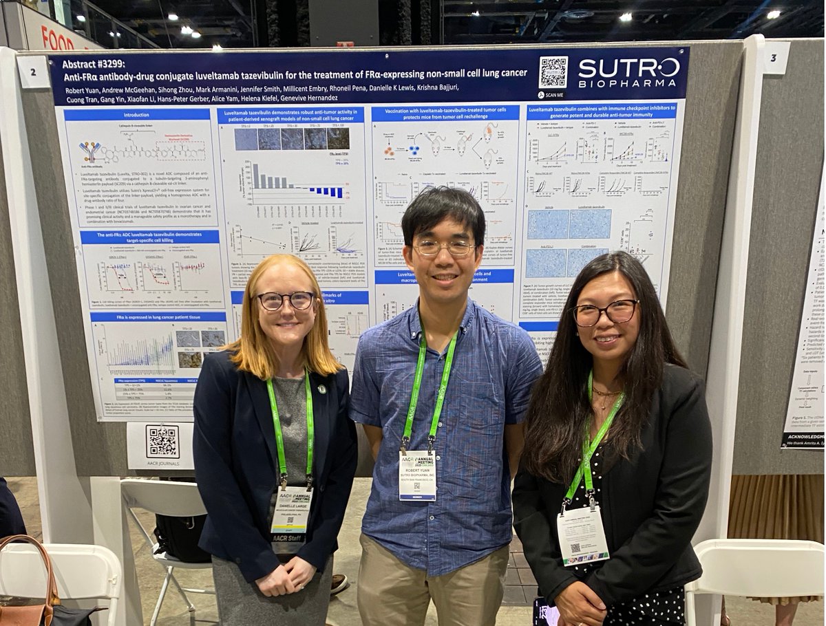 Congratulations to corresponding author Robert Yuan and coauthor Genevive Hernandez, pictured here with Assistant Editor <a href="/DanielleLarge2/">Danielle Large, PhD</a>.