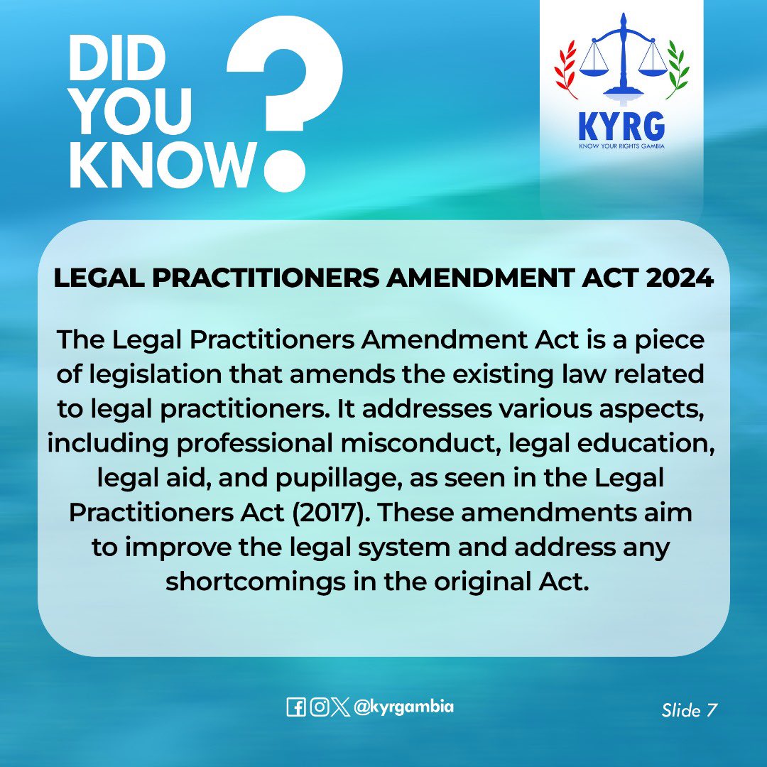 Know Your Rights Gambia tweet media