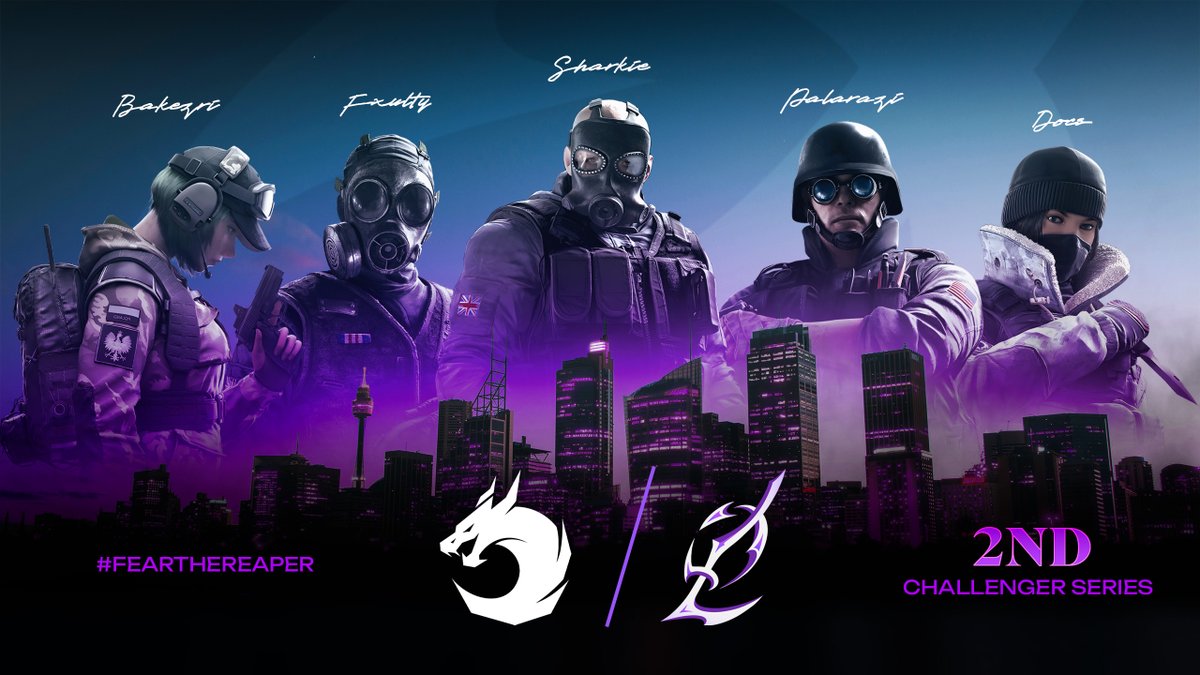With only a full month of prep time for <a href="/R6esportsOCE/">Rainbow Six Esports OCE</a>  CL we could not be more proud of these guys doing what they have! The sky is the limit and we plan to take EVERYTHING!

<a href="/Palarazi/">Pala</a> 
<a href="/_Bakezri/">bake</a> 
<a href="/DocsFPS/">docs</a> 
<a href="/FxultyR6/">Fxulty</a> 
<a href="/SharkieOCE/">Sharkie</a> 

<a href="/okomessh/">OKOMESSH おこめっしゅ</a>