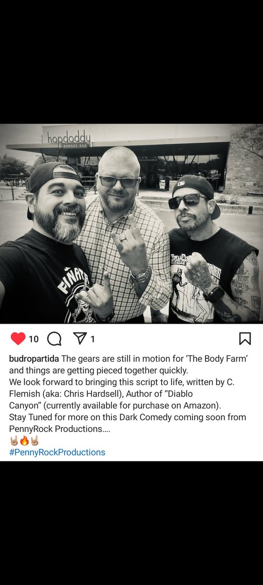 CflemishAuthor's tweet photo. Dates have been set to start shooting. We are really doing this. Very exciting. #TheBodyFarm https://t.co/tVfMw6BLrM