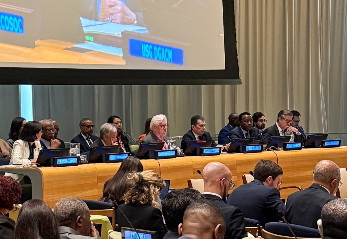 UN ECOSOC President (@unecosoc) on Twitter photo At the <a href="/UNECOSOC/">UN ECOSOC President</a> #FfD Forum today, I called for a more affordable, inclusive debt architecture. To foster sustainable growth, we must mobilize public & private finance and leverage affordable funding from diverse actors—bilateral donors, Multilateral Development Banks, and At the <a href="/UNECOSOC/">UN ECOSOC President</a> #FfD Forum today, I called for a more affordable, inclusive debt architecture. To foster sustainable growth, we must mobilize public & private finance and leverage affordable funding from diverse actors—bilateral donors, Multilateral Development Banks, and