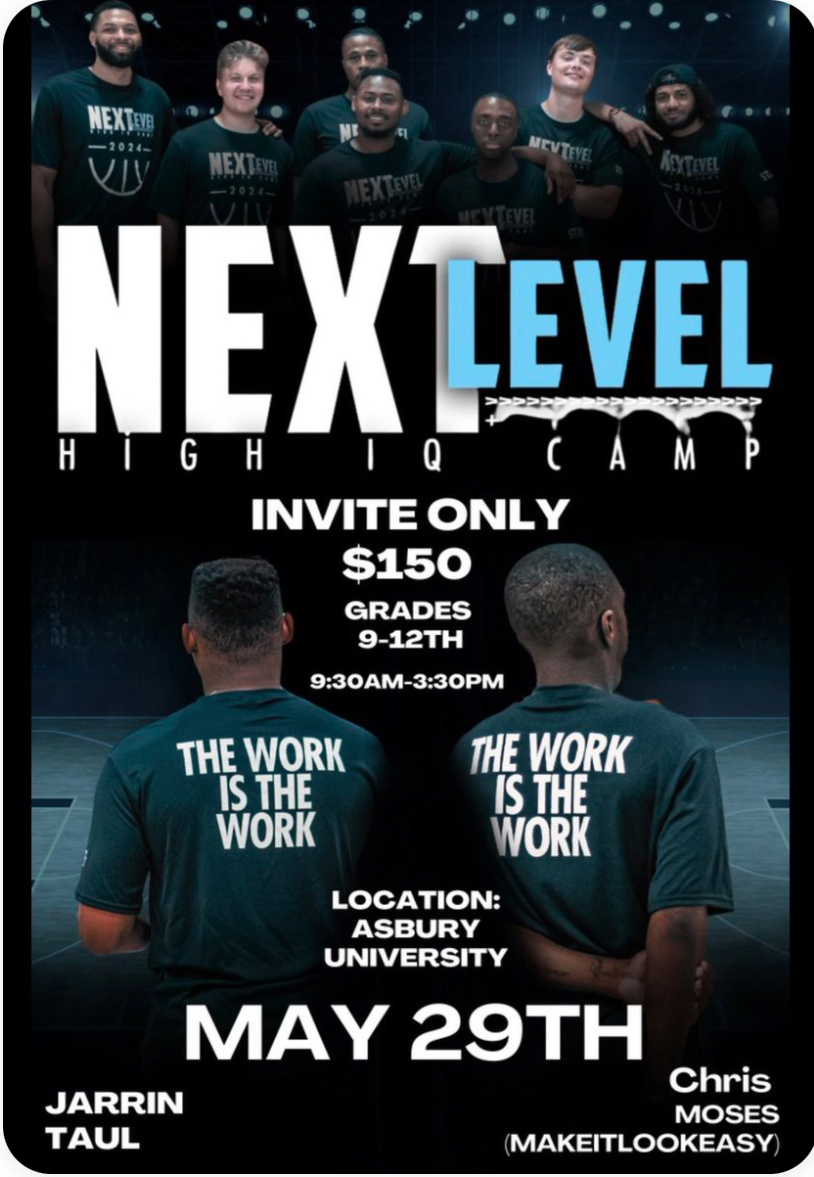 Thank you <a href="/nextlevel0523/">Next Level High IQ Guard Camp</a> for the camp invite!