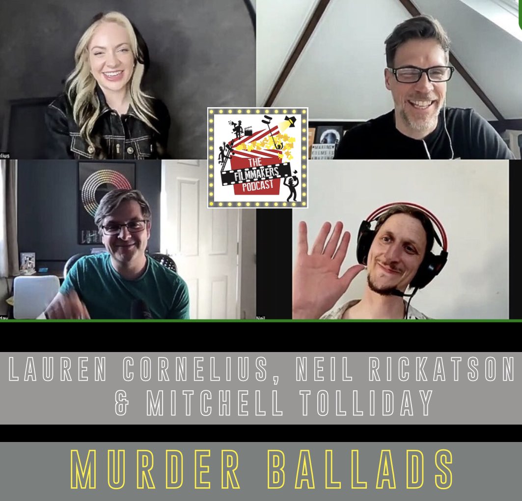 The Filmmakers’ Podcast (@filmmakerspod) on Twitter photo New Ep: How to make an indie film on a shoe-string budget.
Have a listen as we chat to Mitchell Tolliday, <a href="/NeilRickatson/">Neil Rickatson</a> & Lauren Cornelius, the team behind ace indie feature <a href="/murderballadsuk/">Murder Ballads</a> !
Ears here pod.fo/e/2cdefe New Ep: How to make an indie film on a shoe-string budget.
Have a listen as we chat to Mitchell Tolliday, <a href="/NeilRickatson/">Neil Rickatson</a> & Lauren Cornelius, the team behind ace indie feature <a href="/murderballadsuk/">Murder Ballads</a> !
Ears here pod.fo/e/2cdefe