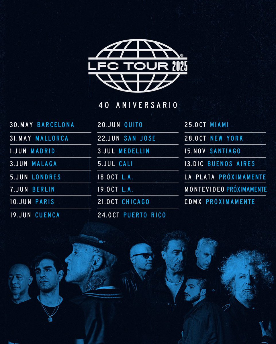 Preparen los parlantes. ¡Esto recién empieza! #LFCTOUR2025