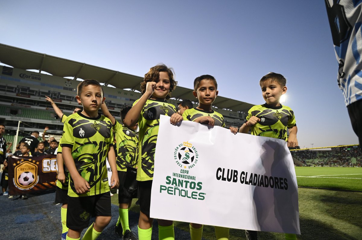 Todo listo para la gran inauguración de la 13ª edición de la Copa Santos Peñoles. 🏆⚽️

🗞️: clubsantos.mx/articles/28199