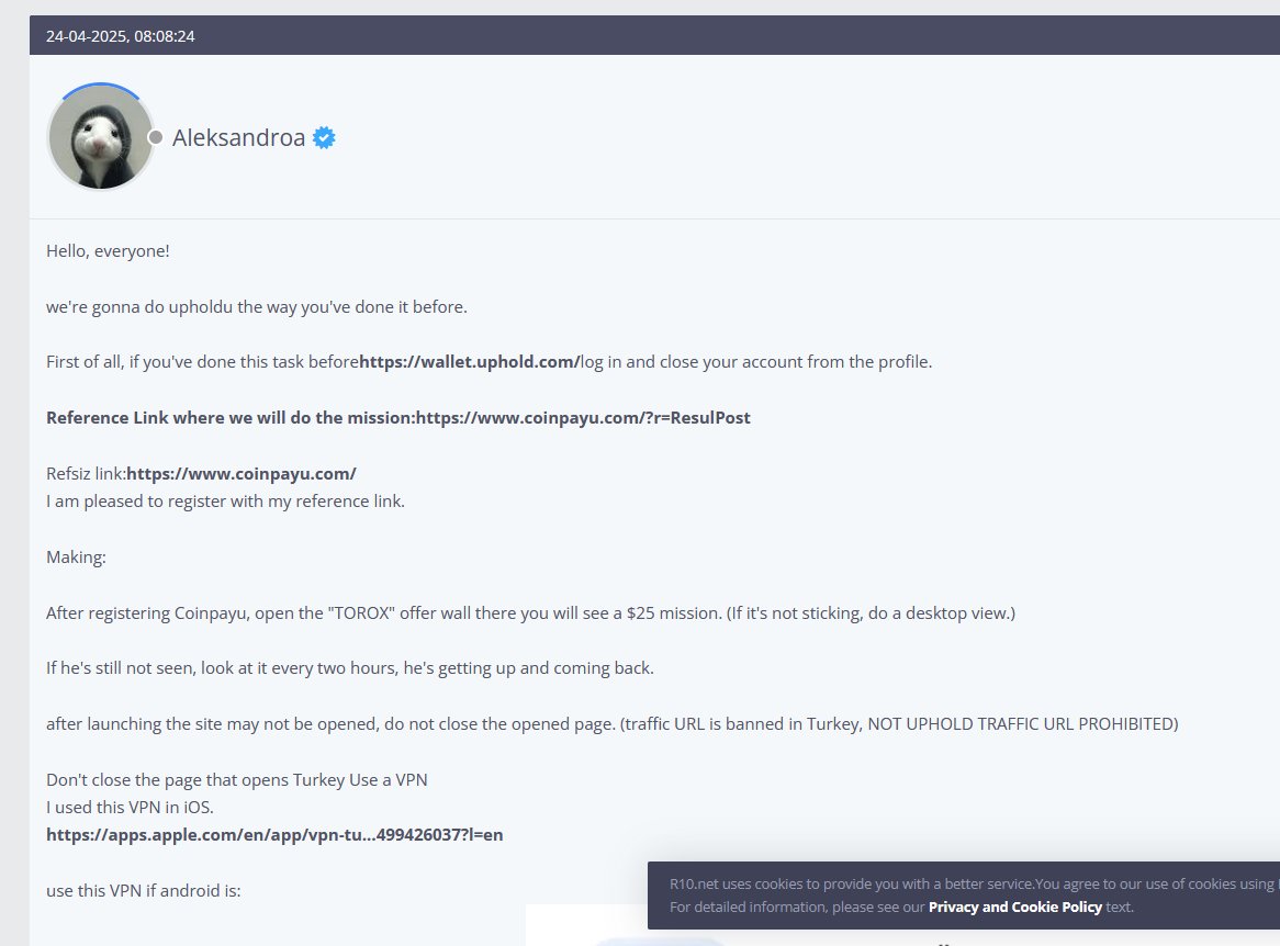 Dear Turkey users,  
The promotor is misleading you. VPN is not allowed to do offers. 

To keep a good reputation is a win-win-win for all turkey users-platform-offer advertisers.😎

To do fraud will lead to offer advertisers and platform to be more strict or suspicous about the