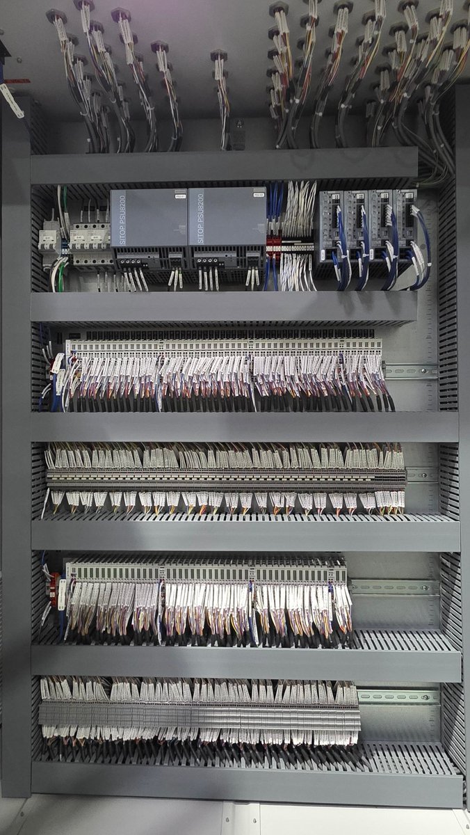 space_ranger_O's tweet image. My design brought to life. Seeing it all wired and ready for action is always a satisfying moment.
#Engineering #ControlsEngineering #Automation #IndustrialControl