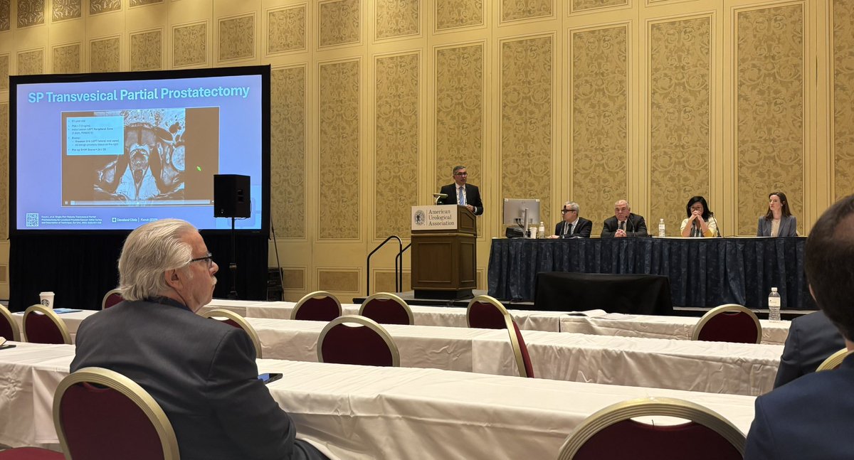 Salim Younis (@salimkyounis1) on Twitter photo A truly engaging session with Dr. Kaouk on partial prostatectomy, demonstrating how innovation in minimally invasive surgery continues to advance precision, preserve quality of life, and inspire the future of care.
#AUA2025 <a href="/drjkaouk/">Dr. J. Kaouk</a> <a href="/CleClinicUro/">Cleveland Clinic Urology</a>
doi.org/10.1089/end.20… A truly engaging session with Dr. Kaouk on partial prostatectomy, demonstrating how innovation in minimally invasive surgery continues to advance precision, preserve quality of life, and inspire the future of care.
#AUA2025 <a href="/drjkaouk/">Dr. J. Kaouk</a> <a href="/CleClinicUro/">Cleveland Clinic Urology</a>
doi.org/10.1089/end.20…