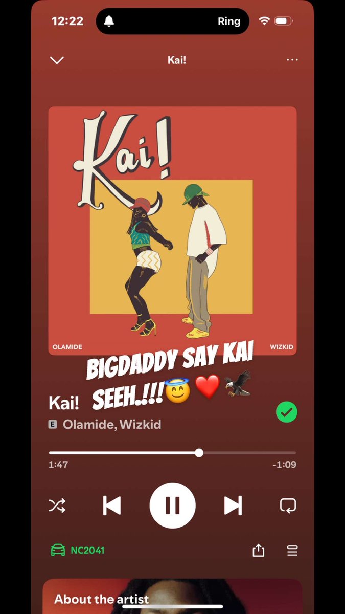 Kai mood.!!

Starboy <a href="/wizkidayo/">Wizkid</a> &amp; <a href="/Olamide/">Olamidé</a> on this..!!!