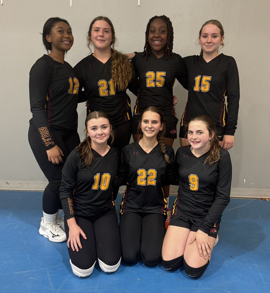 Middle School volleyball wins their semifinal match tonight and advance to the finals!! Come out and cheer these ladies on to a championship tomorrow night at 6:00PM at Morris Hill!