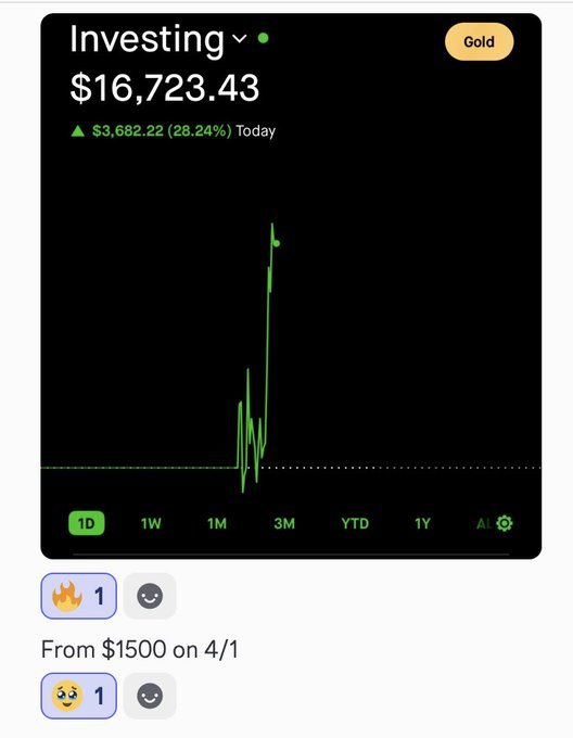 ScholarDylan1's tweet photo. $𝟭,𝟱𝟬𝟬  𝘁𝗼  $𝟭𝟲,𝟳𝟮𝟯  𝗶𝗻  𝗹𝗲𝘀𝘀  𝘁𝗵𝗮𝗻  𝗮  𝗠𝗼𝗻𝘁𝗵💰 Anyone can do this with correct Risk Management and the Correct Trades
#Stock #StockMarket #WallStreet #TradingSignals #InvestSmart #FinancialFreedom https://t.co/tEjkHScx5r