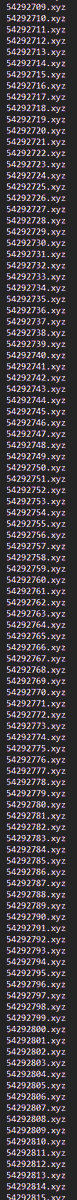 this is why you should block all .xyz domains

... newly registered domains which is waayyyyy longer than this
