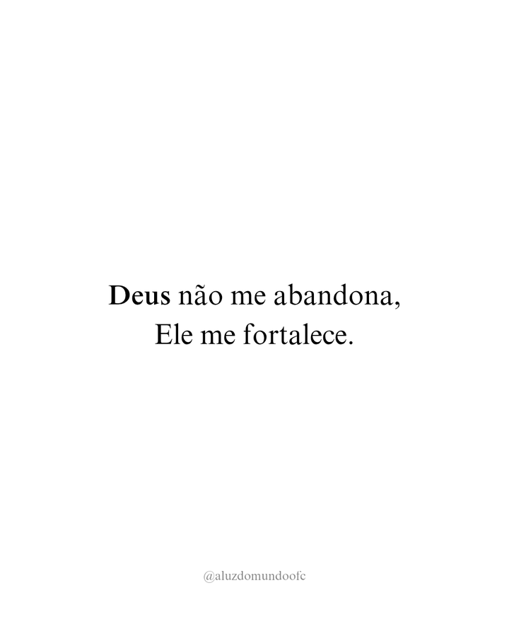 Você crê? Digite: AMÉM!