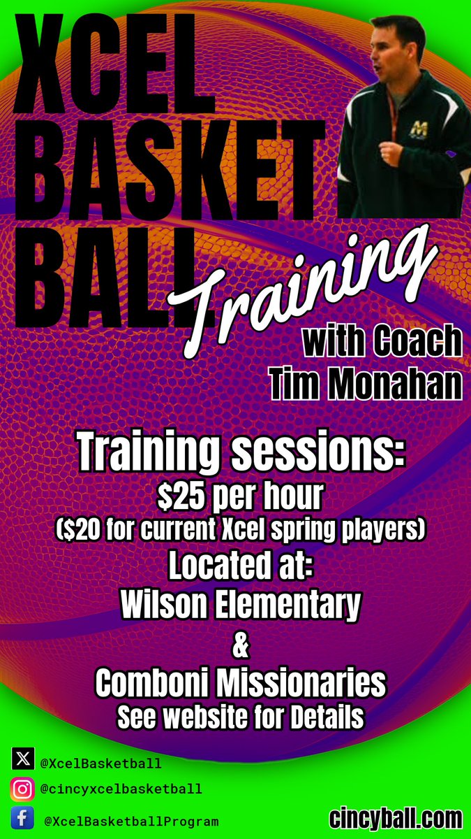 Sign up for training: 
cincyball.com