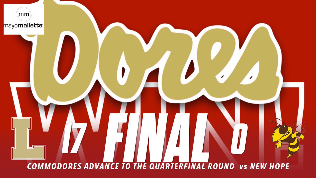 Easton Thompson goes perfect and the Commodores move on. 
Friday @ New Hope 7:00
Saturday @ Brewer Field 3:00
Monday @ New Hope 7:00 (if necessary)