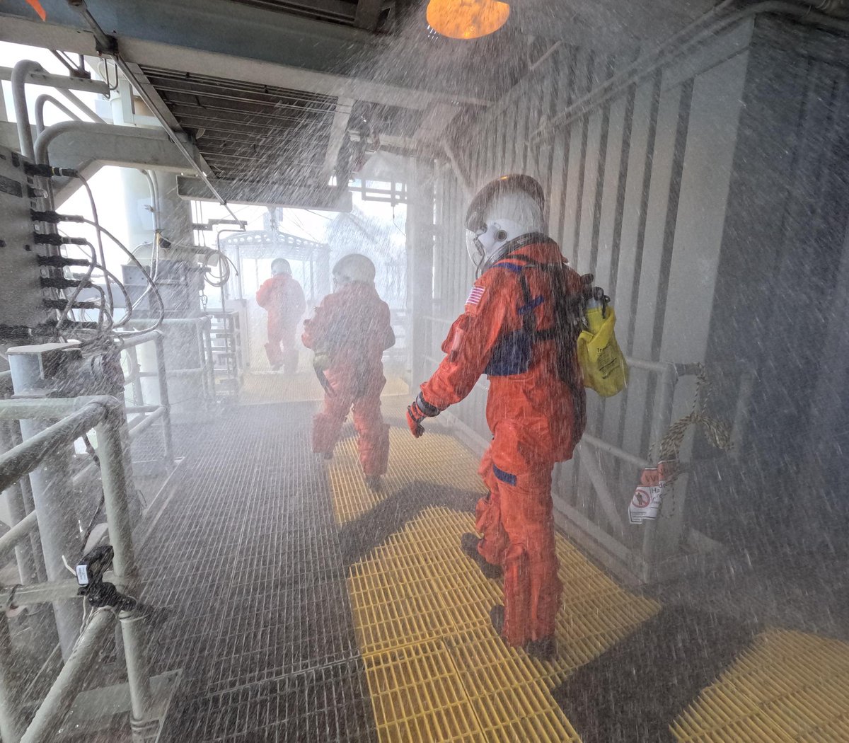 If you have ever spent time in a school or office building, you have probably experienced a fire drill. Well, astronauts practice emergency drills, too!

Learn about launch pad emergency drills: go.nasa.gov/4cW8IJN
