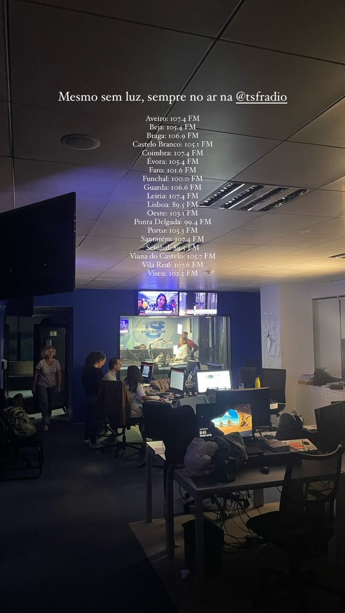 InesPBaptista's tweet photo. #radio #apagao #TSF https://t.co/5u75hGwmwz