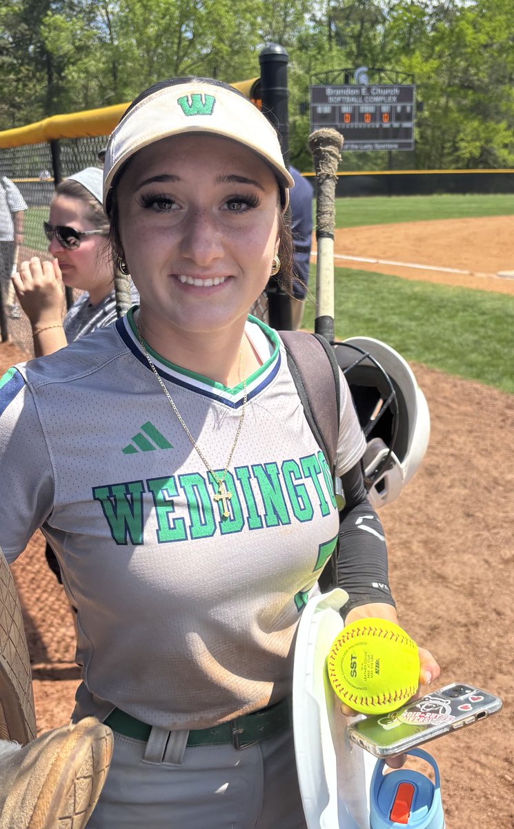Great week last week for a few of our players! Congrats to our own Payton Elwell (‘26 Hough HS) for eclipsing the century mark for strikeouts this season (which included an immaculate inning - 9 pitches, 3 strikeouts), to Emily Murphy (Western Carolina commit) for eclipsing the