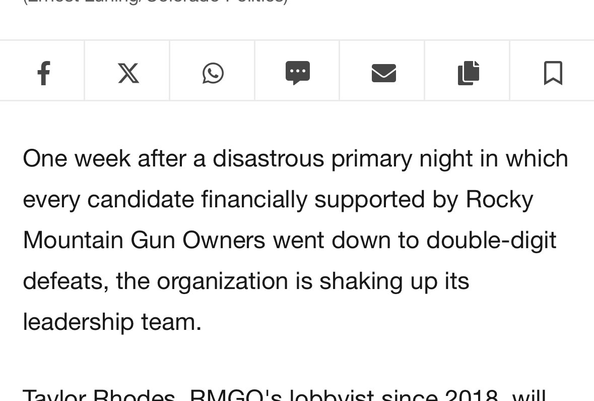Ohhh there are refunds when you get an L? Now I get how <a href="/RMGOColorado/">Rocky Mountain Gun Owners</a> has managed to stay afloat after a decade of losses. And you only had to team up with ProgressNow, ACLU and Polis to get the W.  Nice! 👏