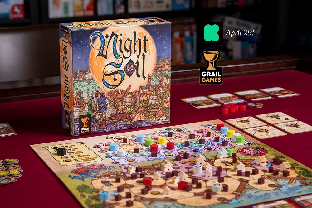 Tomorrow is the day #NightSoil launches on #Kickstarter!
Will you be the most successful street cleaner in Tudor London? 💩 kickstarter.com/projects/grail…
Photo by <a href="/kovraystudios/">Ilya and Tylor 🎥🏳️‍🌈🎲</a>!