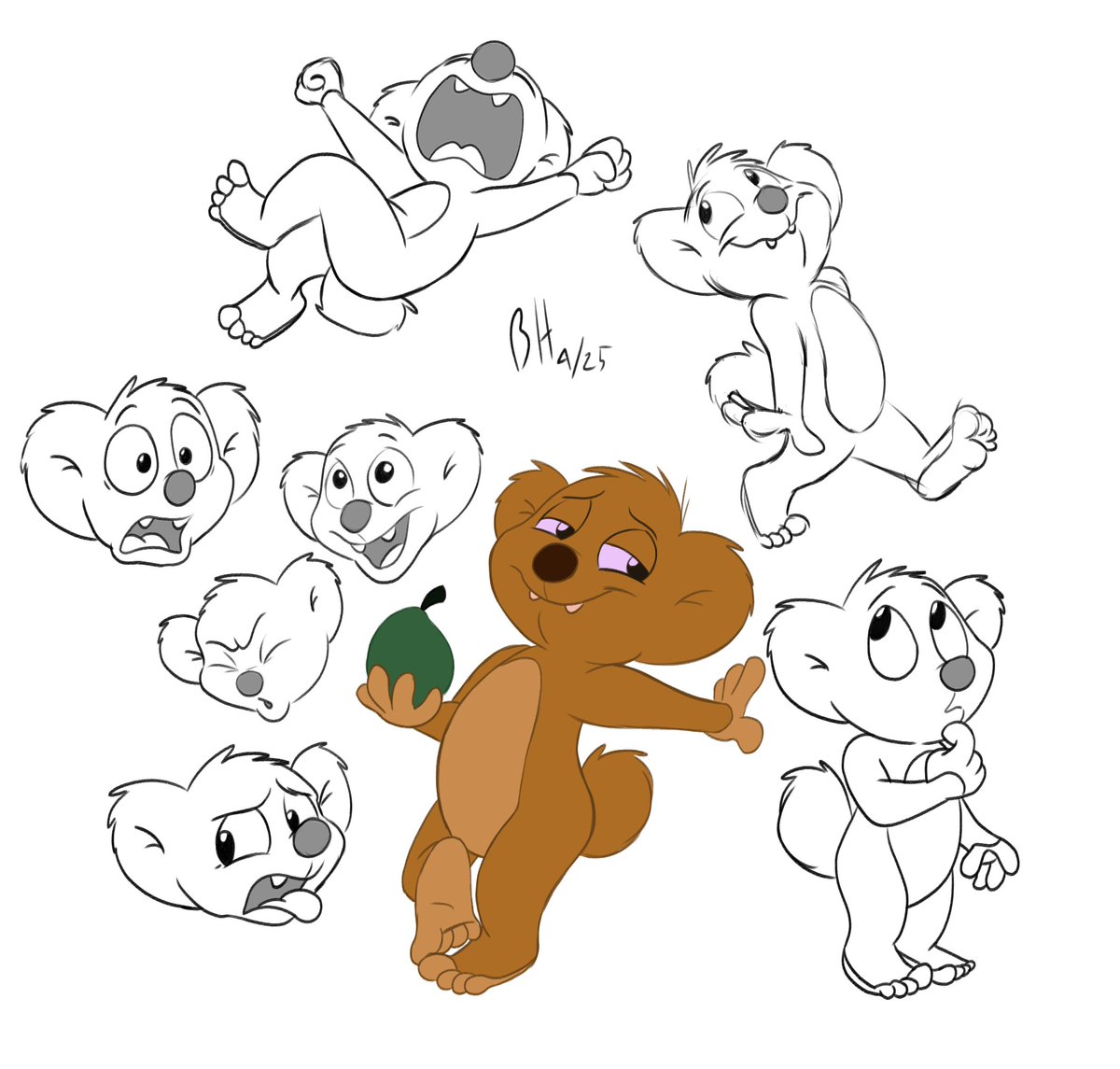 Hugo himself, from Jungledyret Hugo.