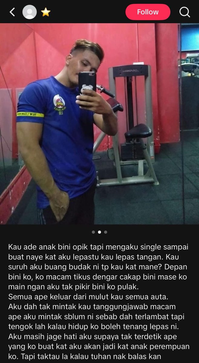zulazri03's tweet photo. Dah puas bercucuk tanam, sampai bunting anak org kau buat pastu kau lari. adoi tengah viral mamat ni kt tiktok &amp; FB.🤦🏼‍♂️

Mana2 perempuan tengah berkenalan dengan opik be careful. Takut2 bukan bunting je jadinya, dapat package penyakit STD sebab bertukar2 pasangan. 🙅🏼‍♂️ 

Seramm 😨 https://t.co/V57C3jLTzK