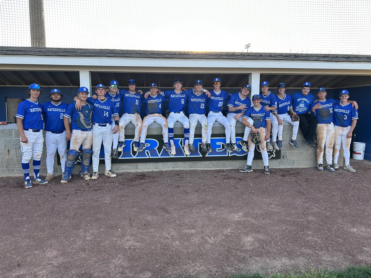 Varsity wins at Greensburg 6-3. Jaisle and Dudley combine to strike out 17 batters, allowing just 3 hits. The Bulldogs packed on 12 hits including a 2 run home run by Maple in the first. Jones led the offense with 3 hits, Schneider &amp; Meyer each added 2. Varsity is now 9-3 (6-1)!