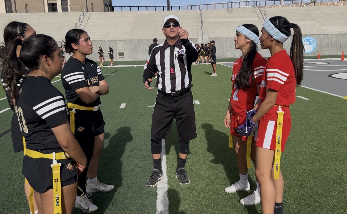 James Nunn (@jnunn_adm) on Twitter photo The first coin toss of the Region 19 Ladies’ Flag Football Tournament. #TeamSISD <a href="/BobbyTaylor21/">BOBBY TAYLOR</a> <a href="/NFLFLAG/">NFL FLAG</a> <a href="/Mike_CoachD/">Mike Daniels</a> The first coin toss of the Region 19 Ladies’ Flag Football Tournament. #TeamSISD <a href="/BobbyTaylor21/">BOBBY TAYLOR</a> <a href="/NFLFLAG/">NFL FLAG</a> <a href="/Mike_CoachD/">Mike Daniels</a>