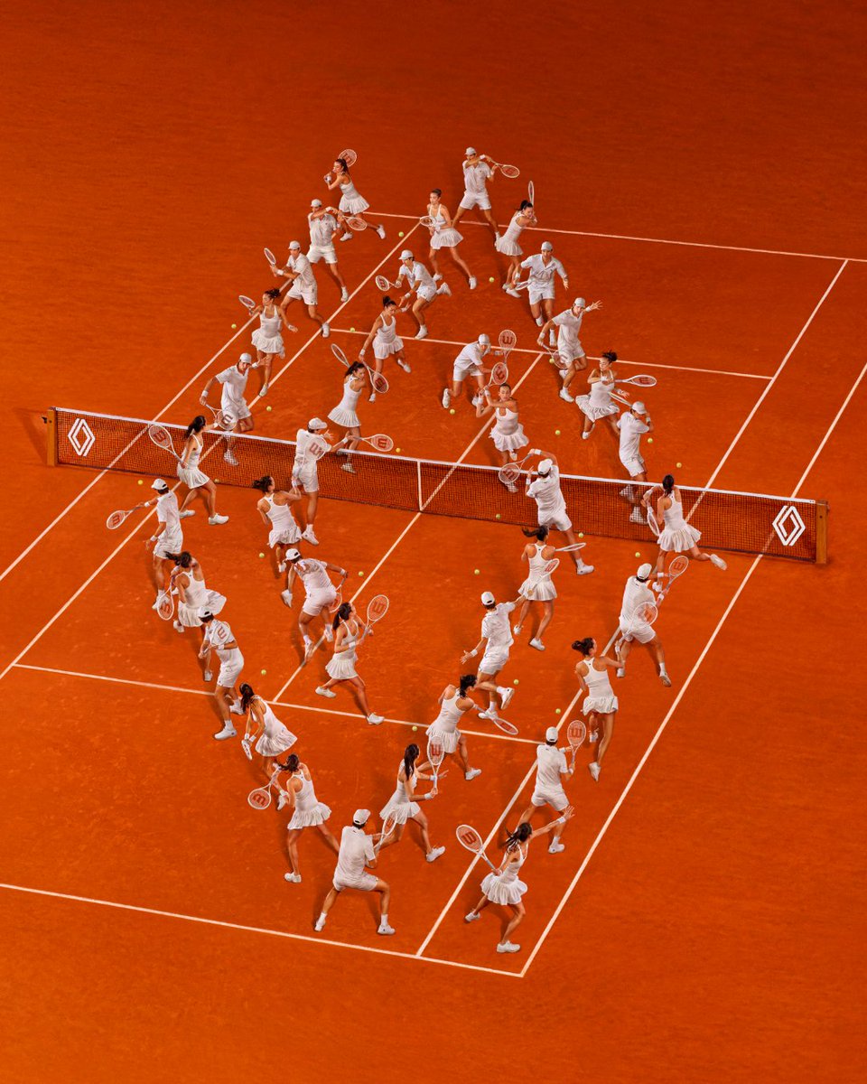 all strokes of genius are permitted on the clay.

creativity, originality, showmanship... the best of world tennis is coming back soon.

#Renault premium partner of #RolandGarros