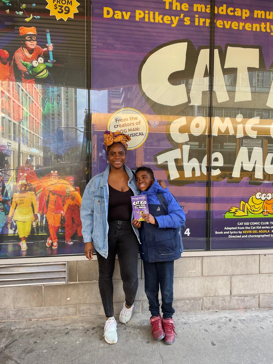 KidsUpFront TO (@kidsupfrontto) on Twitter photo "Thank you for the opportunity to spend time with my son. We appreciate your resourcefulness, access, and generosity." 💖
A huge thank you to Dav Pilkey and <a href="/Mirvish/">Mirvish Productions</a> for this opportunity #KidsUpFront #MoreThanATicket #Noteworthy #Community #MakingMemories #ThankYou #CatKid "Thank you for the opportunity to spend time with my son. We appreciate your resourcefulness, access, and generosity." 💖
A huge thank you to Dav Pilkey and <a href="/Mirvish/">Mirvish Productions</a> for this opportunity #KidsUpFront #MoreThanATicket #Noteworthy #Community #MakingMemories #ThankYou #CatKid