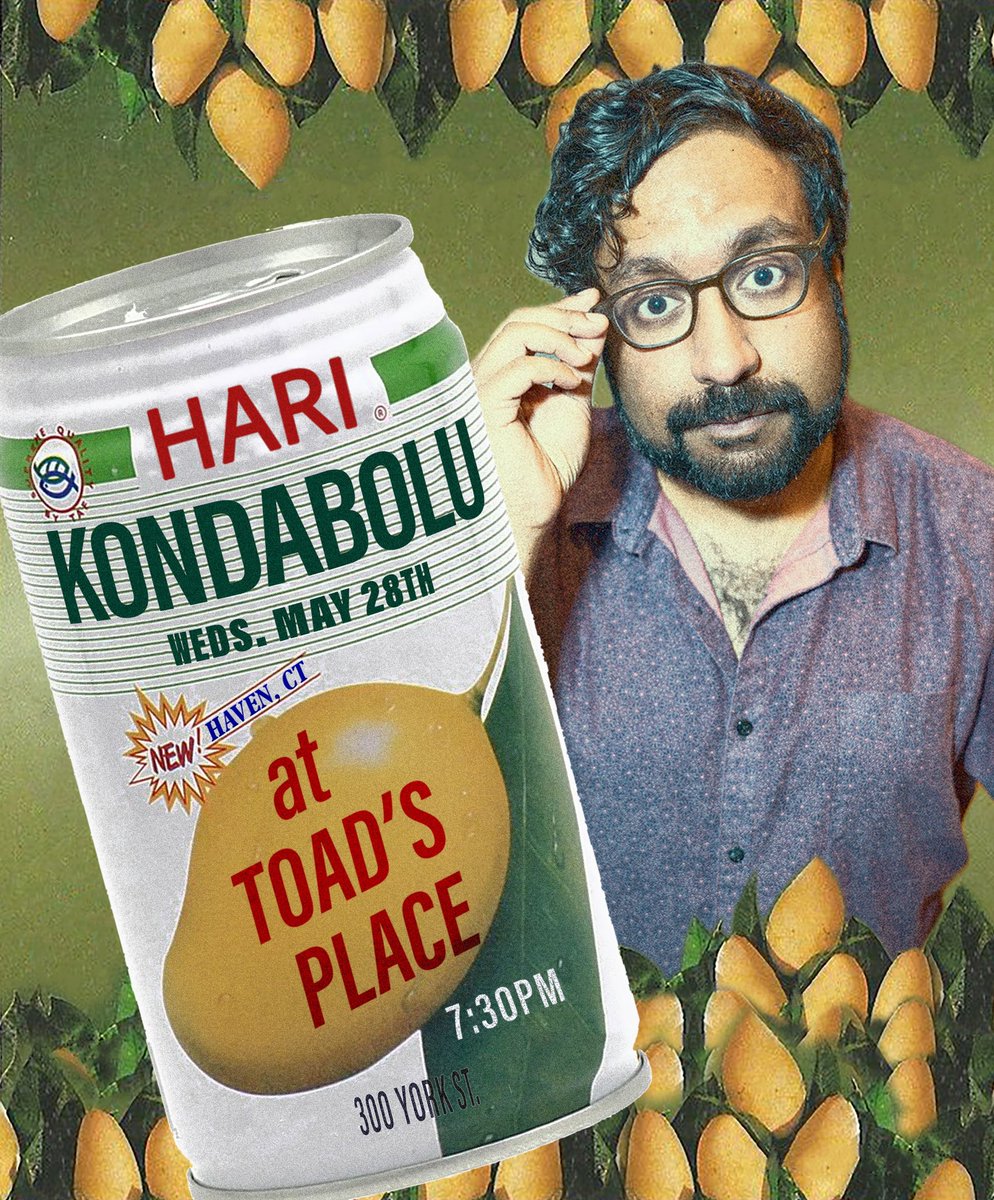 NEW HAVEN! I headline <a href="/toadsplace/">Toad's Place</a> on May 28th! TICKETS: etix.com/ticket/p/96696…