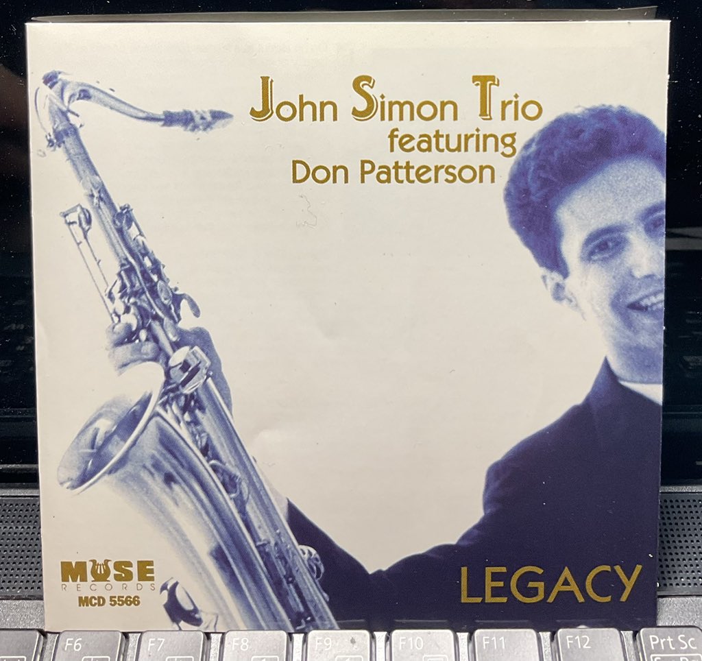 takanomasajazz's tweet photo. おはよう御座います、本日のモーニングハモンドは,僕の大好きな.
#DonPatterson とSaxのJohnSimonとDs:#GregMcDnald のTrioの 「LEGACY」1986年の録音。L・MorganのCeora, H・SilverのStrollin’など聴けて嬉しい。この編成だとS・StittとのTrioサウンドタッチ。 #かっこいいハモンドオルガン https://t.co/mjze9l0aQg