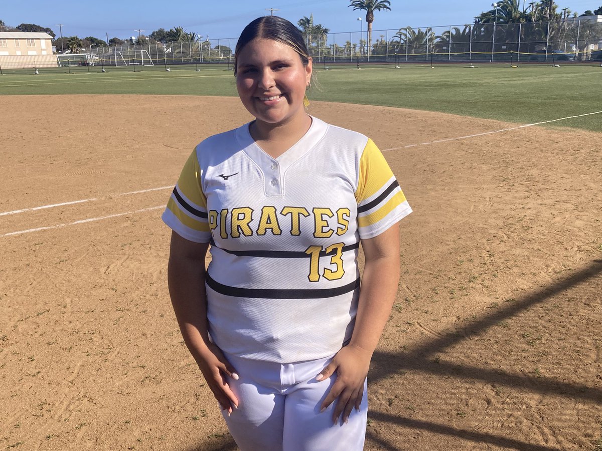 San Pedro High Softball (@pedrosoftball) on Twitter photo Pirates 21, Narbonne 0 (final; 5 inn.)
Caroline Baker PERFECT GAME 5 IP, struck out final 13 batters in a row (102 Ks in 2025). Mia Guerrero 3-4, 2 doubles & 4 RBI.
RECORD: 13-2, 6-0 Marine League. Next, at Carson Thursday. <a href="/breezepreps/">Breeze Varsity</a> <a href="/latsondheimer/">eric sondheimer</a> <a href="/JamaalStreet/">Jamaal Street</a> <a href="/SBLiveCA/">California High School On SI</a> Pirates 21, Narbonne 0 (final; 5 inn.)
Caroline Baker PERFECT GAME 5 IP, struck out final 13 batters in a row (102 Ks in 2025). Mia Guerrero 3-4, 2 doubles & 4 RBI.
RECORD: 13-2, 6-0 Marine League. Next, at Carson Thursday. <a href="/breezepreps/">Breeze Varsity</a> <a href="/latsondheimer/">eric sondheimer</a> <a href="/JamaalStreet/">Jamaal Street</a> <a href="/SBLiveCA/">California High School On SI</a>