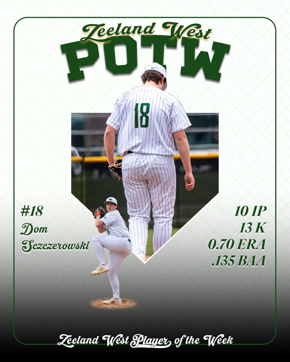 ‼️ PLAYER OF THE WEEK ‼️

#18 Dom Sczczerowski was an absolute DAWG on the mound last week. #GoDux #FAST