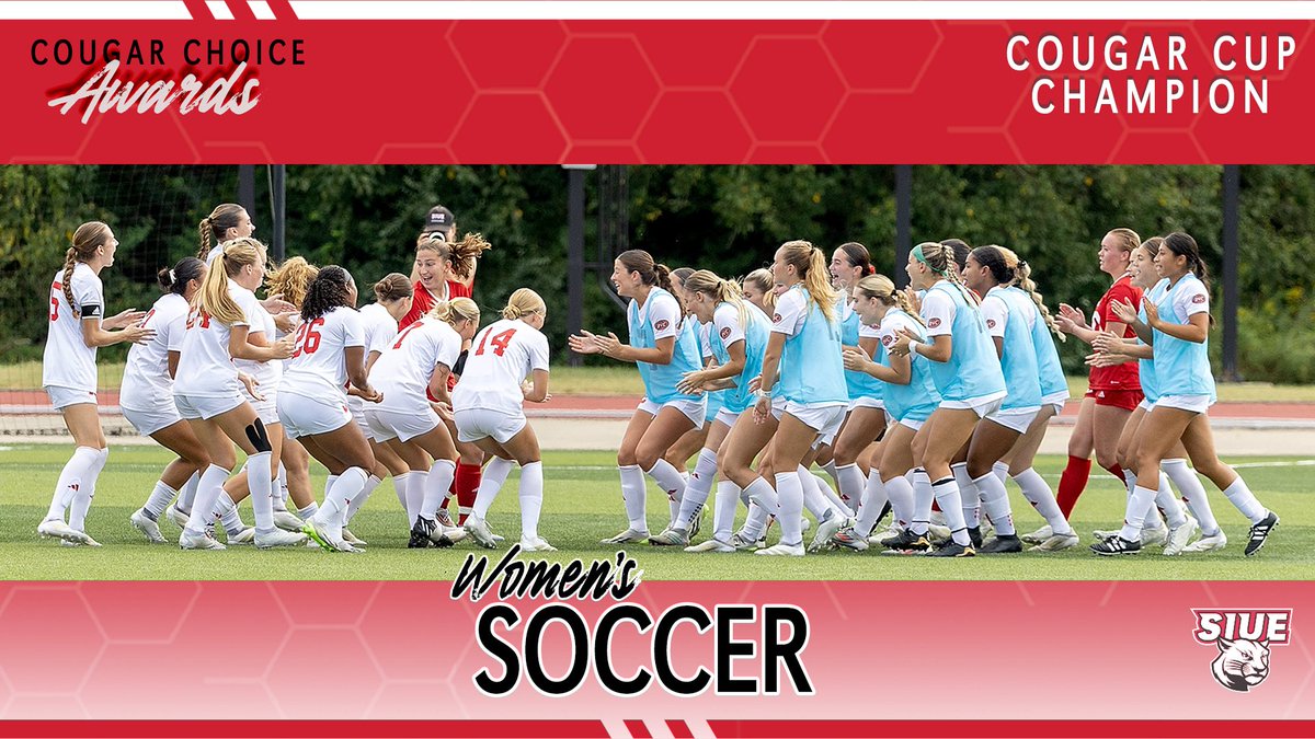 SIUE Cougars (@siuecougars) on Twitter photo <a href="/SIUESB/">SIUE Softball</a> <a href="/SIUEMensSoccer/">SIUE Men's Soccer</a> <a href="/siuewtennis/">SIUE TENNIS</a> <a href="/SIUEWBB/">SIUE Womenβs Basketball</a> <a href="/SIUEWSoccer/">SIUE Women's Soccer</a> <a href="/SIUEmgolf/">SIUE Golf</a> πΈππ π₯ππ π¨πππππ£ ππ€... <a href="/SIUEWSoccer/">SIUE Women's Soccer</a>
COUGAR CUP CHAMPIONS
#RollCougs | #CougarChoice <a href="/SIUESB/">SIUE Softball</a> <a href="/SIUEMensSoccer/">SIUE Men's Soccer</a> <a href="/siuewtennis/">SIUE TENNIS</a> <a href="/SIUEWBB/">SIUE Womenβs Basketball</a> <a href="/SIUEWSoccer/">SIUE Women's Soccer</a> <a href="/SIUEmgolf/">SIUE Golf</a> πΈππ π₯ππ π¨πππππ£ ππ€... <a href="/SIUEWSoccer/">SIUE Women's Soccer</a>
COUGAR CUP CHAMPIONS
#RollCougs | #CougarChoice