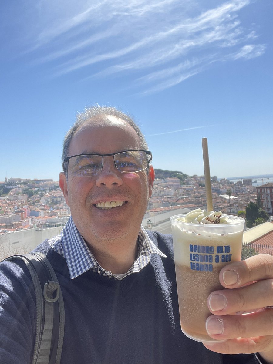 Portugal does not want us to leave! Flight cancelled in the wake of a massive blackout here and in Spain. Cheers to making  the best of a crazy situation!