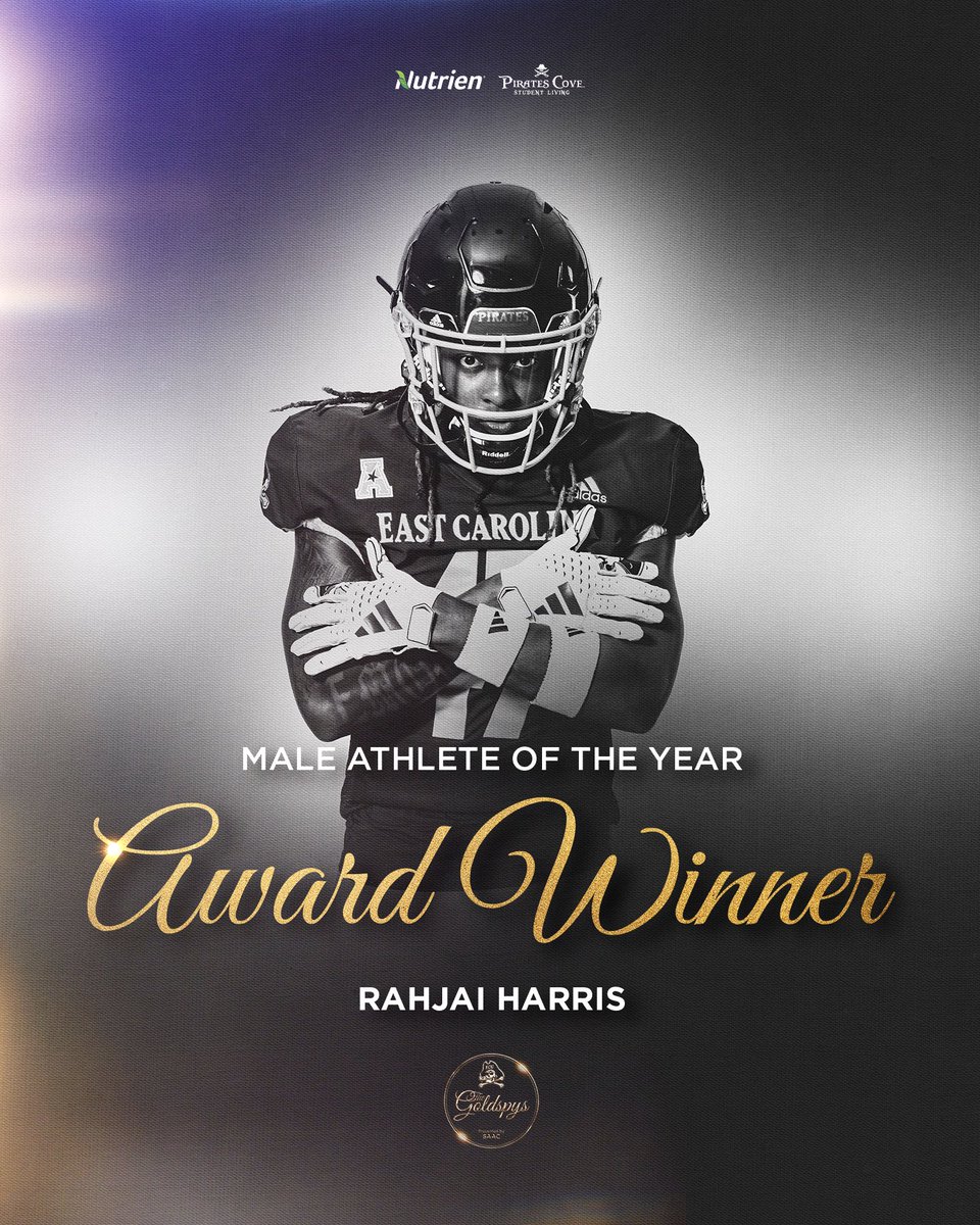East Carolina Pirates (@ecuathletics) on Twitter photo Congratulations to our 2025 Athletes of the Year, <a href="/KellyUfodiama/">Kelly Ufodiama</a> and <a href="/icyy_rahjai/">Rahjai Harris (ICYY)</a>!! Congratulations to our 2025 Athletes of the Year, <a href="/KellyUfodiama/">Kelly Ufodiama</a> and <a href="/icyy_rahjai/">Rahjai Harris (ICYY)</a>!!