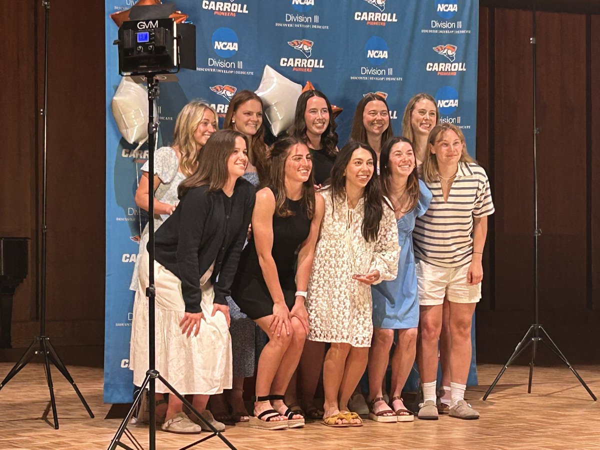 The 2025 Pio Award for Team of the year goes to…

<a href="/carrollu/">Carroll University</a> Women’s soccer!

They went undefeated (8-0-0) in the CCIW and won the CCIW regular season championship for the first time in program history