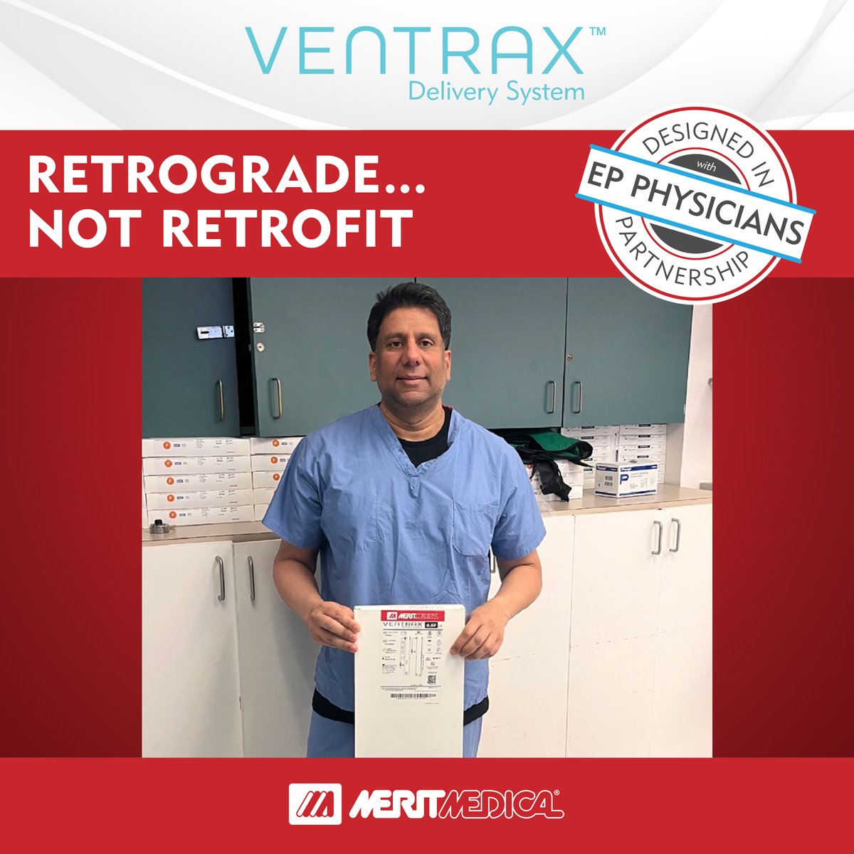 Merit_EP's tweet photo. A big shoutout to Dr. Srinivas Dukkipati, MD, at The Mount Sinai Hospital in New York, NY, for a successful case using the Ventrax™ Delivery System! 

Ventrax is available now.™ For more info, safety, and IFU visit: https://t.co/FyvOQJ6J3L
#ePeeps https://t.co/kmus2C39V3