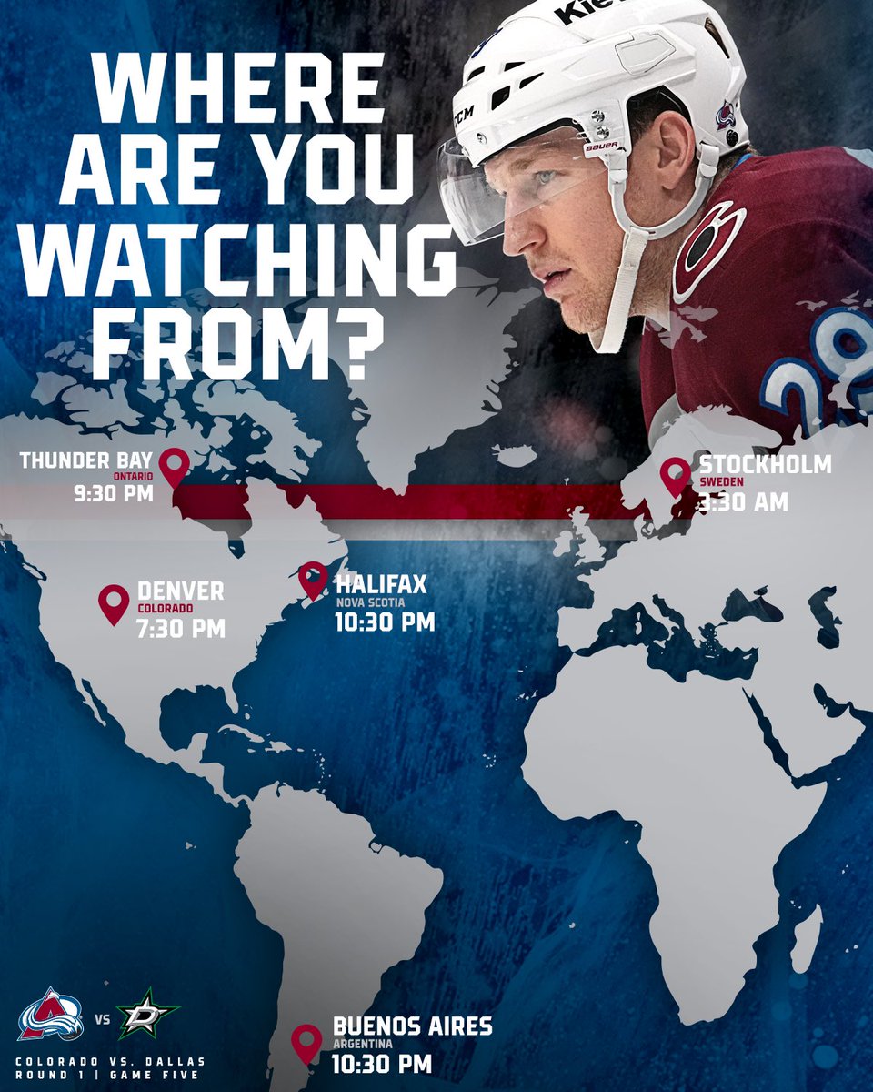 X - Colorado Avalanche tweet media