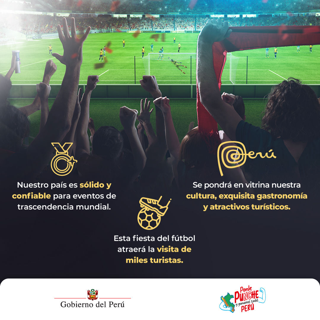 ¡La fiesta  Sudamericana del fútbol llega al Perú! ⚽️

✅La final de la  Conmebol <a href="/Libertadores/">CONMEBOL Libertadores</a> 2025, en Lima, es un reflejo de la solidez y confianza internacional a nuestro país. ¡Los esperamos! 💪

📰 Nota de prensa: gob.pe/es/n/1157481