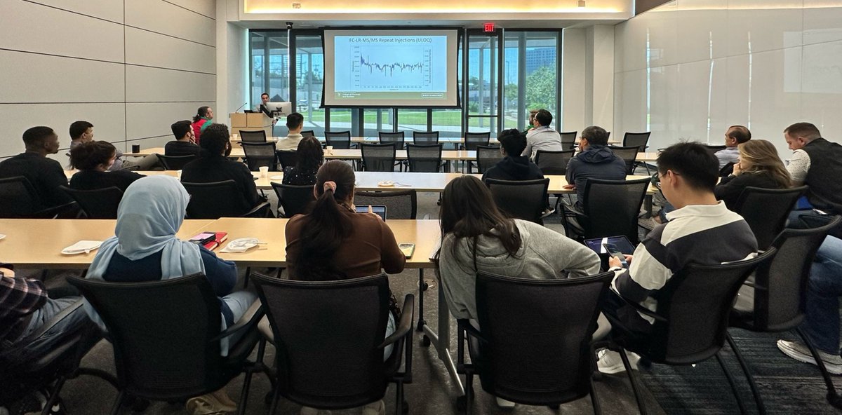 The Azab Lab (@azablab) on Twitter photo Honored to host Prof. Anas El-Aneed, Assistant Dean, at University of Saskatchewan College of Pharmacy in
<a href="/AzabLab/">The Azab Lab</a> at <a href="/utswbme/">UT Southwestern Biomedical Engineering</a>.
His inspiring scientific talk and teaching sparked great interest in mass spectrometry for drug discovery and delivery.
Excited for our collaboration! Honored to host Prof. Anas El-Aneed, Assistant Dean, at University of Saskatchewan College of Pharmacy in
<a href="/AzabLab/">The Azab Lab</a> at <a href="/utswbme/">UT Southwestern Biomedical Engineering</a>.
His inspiring scientific talk and teaching sparked great interest in mass spectrometry for drug discovery and delivery.
Excited for our collaboration!