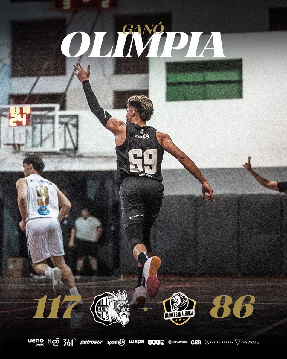 💪🏻 ¡GANÓ #𝗢𝗟𝗜𝗠𝗣𝗜𝗔! 🤍🖤🤍