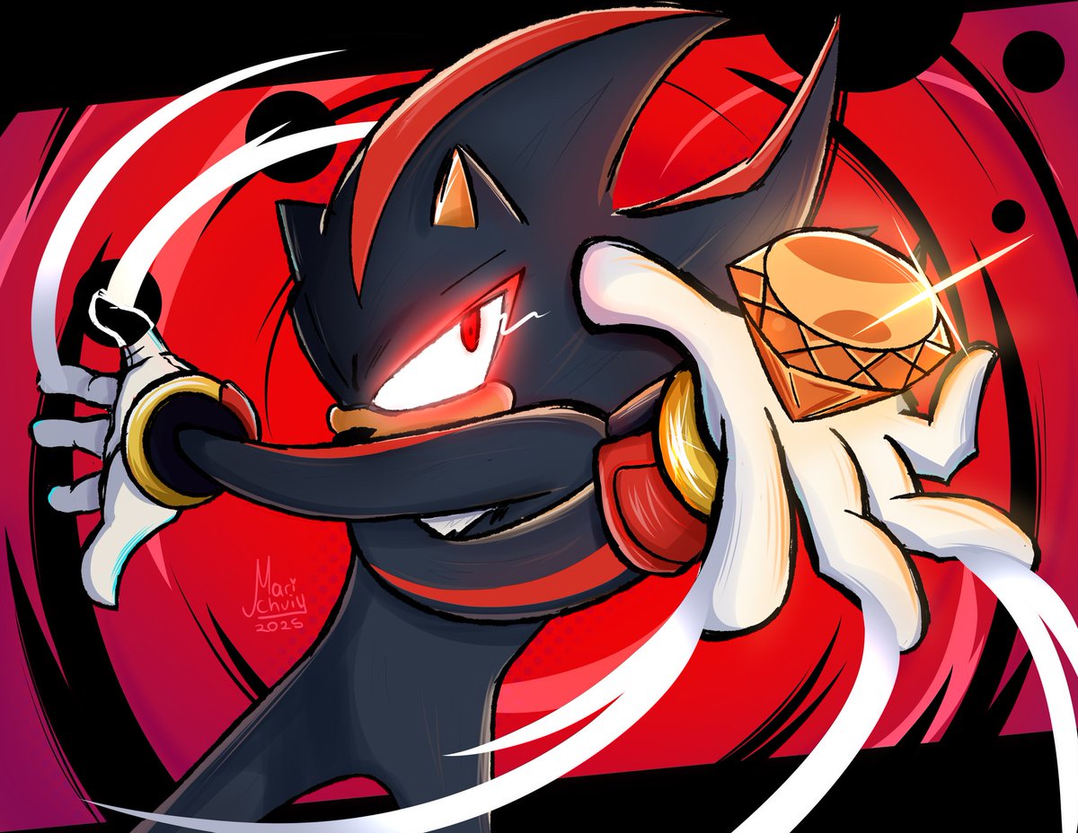 mari_chuiy's tweet image. CHAOS! CONTROL shadow ⚡️🗣🔥
#shadowthehedgehog #sonicthehedgehog #fanart