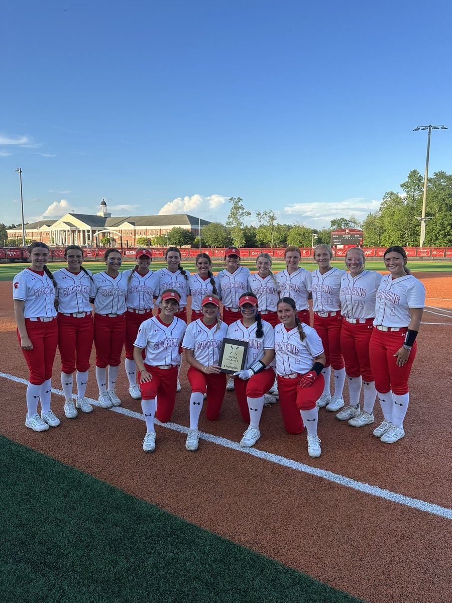 6A AREA 1 CHAMPIONS! Next stop ➡️ REGIONALS. #GoSpartans #BMC #Lasagna #212