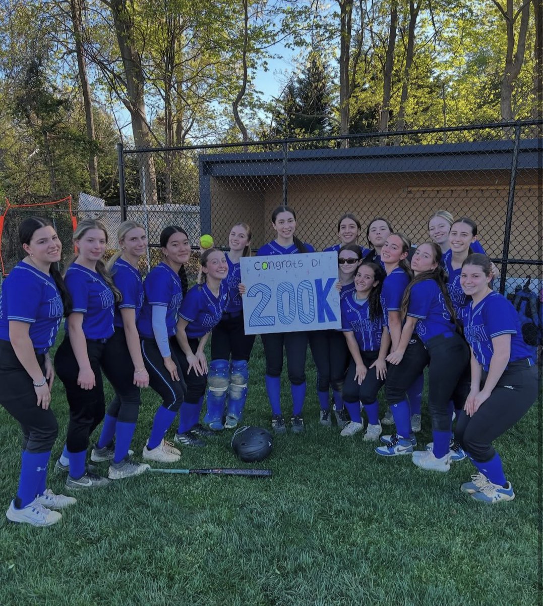 Deana Finkelstein (@deanafbb) on Twitter photo Thanks to my teammates for celebrating this milestone with me! #200Ks #3sportathlete <a href="/DemarestNv/">NV-Demarest Athletics Official Site</a> Thanks to my teammates for celebrating this milestone with me! #200Ks #3sportathlete <a href="/DemarestNv/">NV-Demarest Athletics Official Site</a>