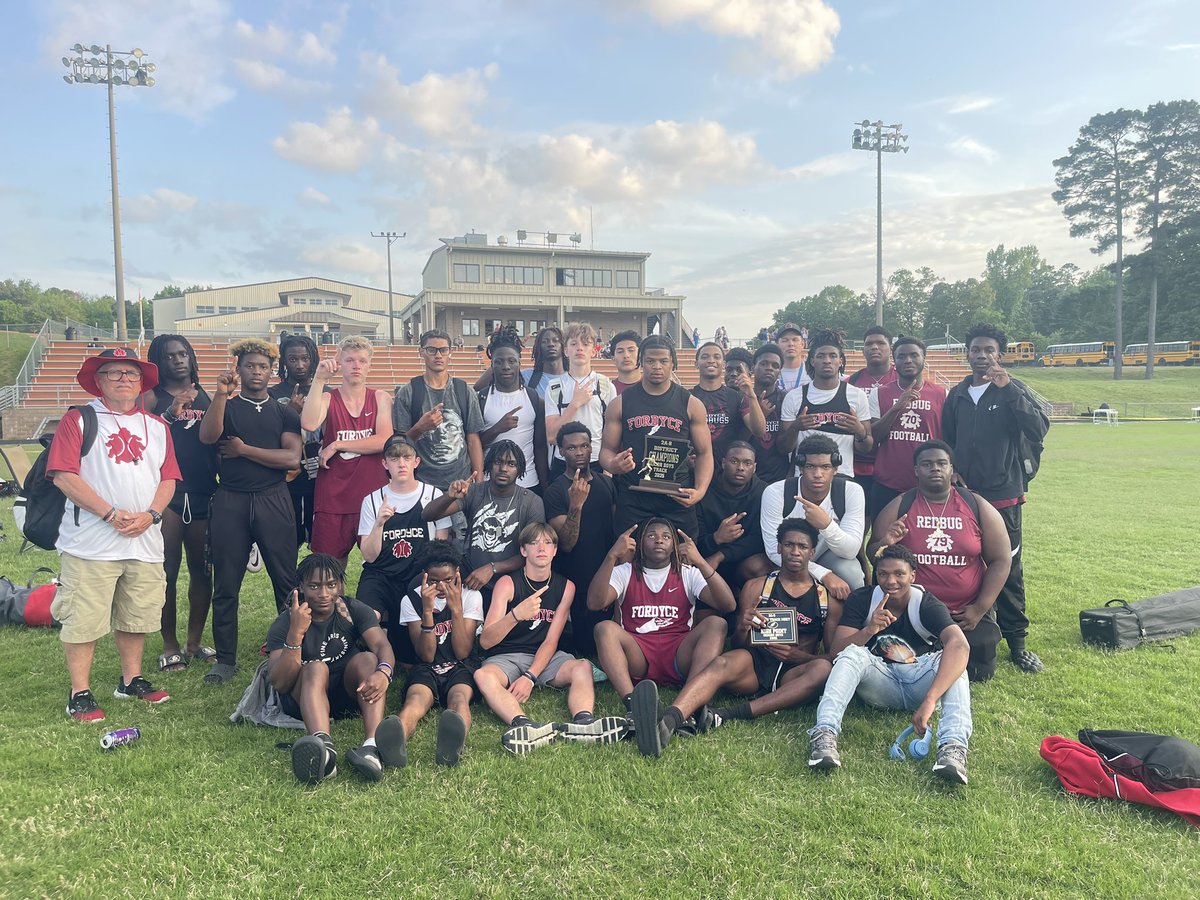 Coach Bobby McGhee (@robertmcgheejr1) on Twitter photo Congrats to the Fordyce Redbugs Senior High Track team for winning their 2nd straight 2A-8 Conference Championship. <a href="/GaryGam89883024/">Gary Gamble</a> <a href="/ksledge_1/">Coach Sledge</a> <a href="/Socia242/">Coach Socia</a>
#REDBUGS
#BACKTOBACK
#WERUNTRACKTOO Congrats to the Fordyce Redbugs Senior High Track team for winning their 2nd straight 2A-8 Conference Championship. <a href="/GaryGam89883024/">Gary Gamble</a> <a href="/ksledge_1/">Coach Sledge</a> <a href="/Socia242/">Coach Socia</a>
#REDBUGS
#BACKTOBACK
#WERUNTRACKTOO
